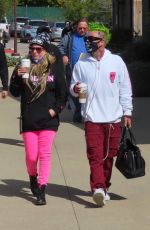 AVRIL LAVIGNE and Mod Sun Out Kissing on Valentine