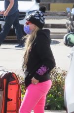 AVRIL LAVIGNE and Mod Sun Out Kissing on Valentine