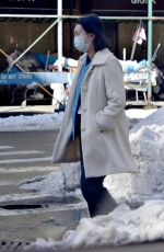 AWKWAFINA Out and About in New York 02/04/2021