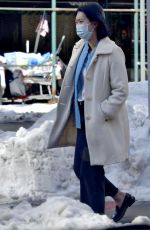 AWKWAFINA Out and About in New York 02/04/2021