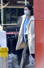 AWKWAFINA Out and About in New York 02/04/2021