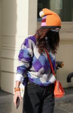 BELLA HADID Leaves Her Apartment in New York 02/11/2021