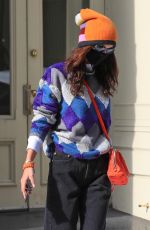 BELLA HADID Leaves Her Apartment in New York 02/11/2021
