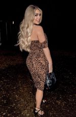 BIANCA GASCOIGNE Leaves TV Studio in London 02/07/2021