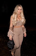 BIANCA GASCOIGNE Night Out in London 02/17/2021