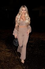 BIANCA GASCOIGNE Night Out in London 02/17/2021