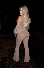 BIANCA GASCOIGNE Night Out in London 02/17/2021