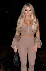 BIANCA GASCOIGNE Night Out in London 02/17/2021