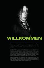 BILLIA EILISH in Fanbook Magazine, Germany January 2021
