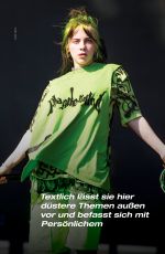 BILLIA EILISH in Fanbook Magazine, Germany January 2021