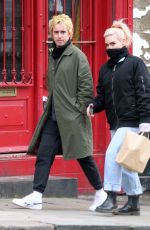 BILLIE PIPER Out and About in London 02/26/2021