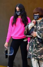 BLAC CHYNA and BELLA BASKIN Out in New York 01/31/2021