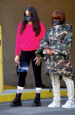 BLAC CHYNA and BELLA BASKIN Out in New York 01/31/2021