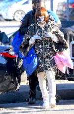 BLAC CHYNA and BELLA BASKIN Out in New York 01/31/2021