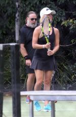 BRITNEY THERIOT Playing Tennis in Sydney 02/19/2021