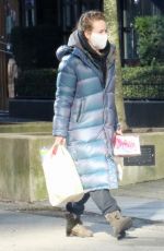 BRITT ROBERTSON Out Shopping in Vancouver 02/07/2021