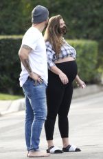 BRITTANY CATWRIGHT and LALA KENT Out in Los Angeles 02/11/2021