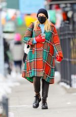 BUSY PHILLIPS Out and About in New York 02/13/2021