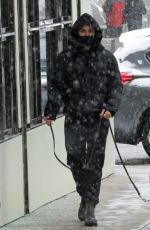 CAMILA MENDES and MADELAINE PETSCH Out with Their Dogs in Vancouver 02/13/2021