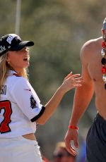 CAMILLE KOSTEK at Tampa Bay Buccaneers Victory Boat Parade in Tampa 02/10/2021