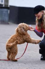 CAPRICE BOURET Practising Her Skateboarding Skills Out in London 02/23/2021