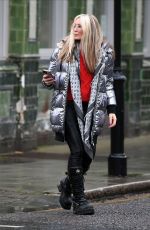 CAPRICE BOURRET Out and About in London 02/02/2021