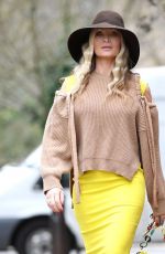 CAPRICE BOURRET Out and About in London 02/26/2021