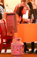 CARA SANTANA Out for Dinner in Los Angeles 02/19/2021