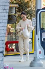 CARA SANTANA Taking a Smoke Break Out in Beverly Hills 02/25/2021