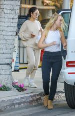 CARA SANTANA Taking a Smoke Break Out in Beverly Hills 02/25/2021