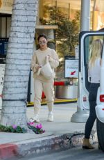 CARA SANTANA Taking a Smoke Break Out in Beverly Hills 02/25/2021