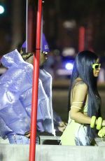 CARDI B and Offset Arrives at Super Bowl LV in Tampa 02/07/2021
