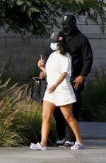 CARDI B Arrives at Her Home in Los Angeles 02/16/2021