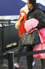 CARDI B Arrives at LAX Airport in Los Angeles 02/06/2021