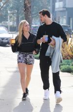 CASSIE SCERBO Out for Coffee in Los Angeles 02/11/2021