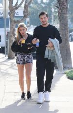 CASSIE SCERBO Out for Coffee in Los Angeles 02/11/2021