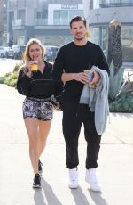 CASSIE SCERBO Out for Coffee in Los Angeles 02/11/2021