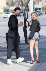 CASSIE SCERBO Out for Coffee in Los Angeles 02/11/2021