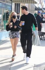 CASSIE SCERBO Out for Coffee in Los Angeles 02/11/2021
