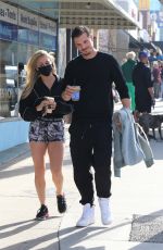 CASSIE SCERBO Out for Coffee in Los Angeles 02/11/2021