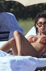 CHANTEL JEFFRIES and JOCELYN CHEW in Bikinis on the Beach in Miami 02/22/2021