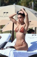 CHANTEL JEFFRIES and JOCELYN CHEW in Bikinis on the Beach in Miami 02/22/2021