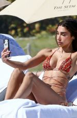 CHANTEL JEFFRIES and JOCELYN CHEW in Bikinis on the Beach in Miami 02/22/2021