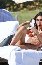 CHANTEL JEFFRIES and JOCELYN CHEW in Bikinis on the Beach in Miami 02/22/2021