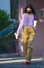 CHANTEL JEFFRIES Leaves Alfred Coffee in West Hollywood 02/04/2021