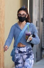 CHANTEL JEFFRIES Leaves Dogpound Gym in West Hollywood 02/08/2021