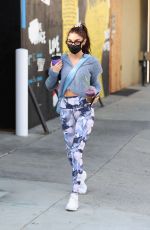 CHANTEL JEFFRIES Leaves Dogpound Gym in West Hollywood 02/08/2021