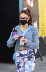 CHANTEL JEFFRIES Leaves Dogpound Gym in West Hollywood 02/08/2021