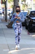 CHANTEL JEFFRIES Leaves Dogpound Gym in West Hollywood 02/08/2021
