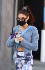 CHANTEL JEFFRIES Leaves Dogpound Gym in West Hollywood 02/08/2021